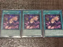 遊戯王OCG 黒魔導のカーテン 3枚セット - メルカリ