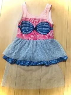 【ディズニー純品】プリンセス アリエル 水着 チュール 110