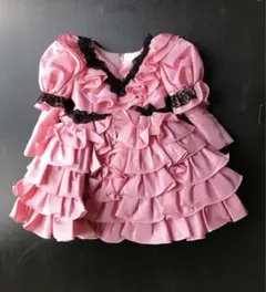 キッズドレス 黒 ワンピース 女の子