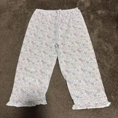 花柄フリル裾パンツ 120 同梱500円