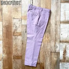 【極美品】INCOTEX テーパード スラックス パンツ 52 67863177