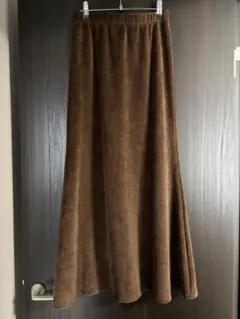 【新品未使用】コーデュロイロングスカート Mサイズ