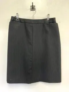 古着 タラジャーモン 台形スカート レディース 黒 フランス製 ひざ丈 38号のサムネイル