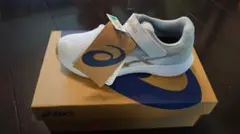 asics レーザービーム 22cm ホワイト/シャンパンゴールド