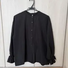 ブラック 長袖シャツ Mサイズ