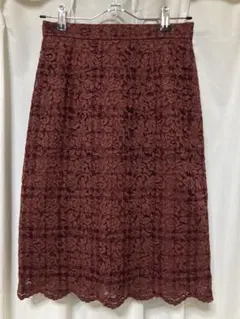 PROPORTION スカート　レース　M