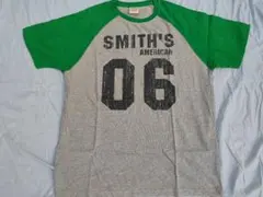 K*i様 SMITH'S AMERICAN ラグランTシャツ 06 グレー グリのサムネイル