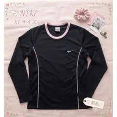 【XL】 NIKE レディース 長袖 ロンT スポーツウエア 速乾のサムネイル