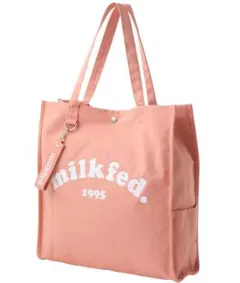 【限定値下げ中】MILKFED スクエアシルエット トートバッグ ピンク