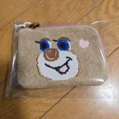 フェイラー　ラブラリー　ドアップテディガール　L字ポーチ