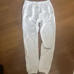エッセンシャルズ　スウェットパンツ　M ホワイト