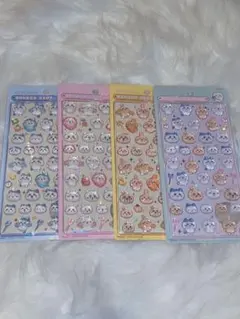 ちいかわボンボンドロップシール　4枚セット　【新品未使用】