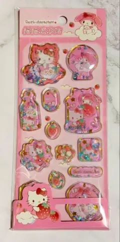 新品　サンリオ　ハローキティ＆マイメロディ　海外正規品　ウォーターシール