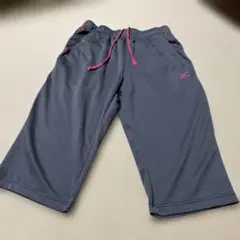 MIZUNO ミズノ ジャージ ハーフパンツ グレー ピンク
