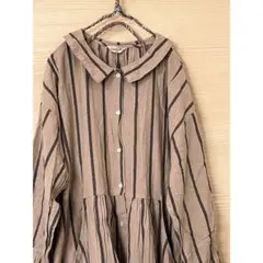 Samansa Mos2 / stripe one-piece BE