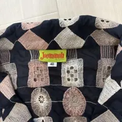 美品Jocomomola ホコモモラ 豪華 総刺繍 ジャケット40