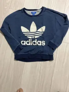 adidas Originals トレフォイル スウェット ネイビー Lのサムネイル