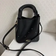 セルフォード　ハンドバッグ　ショルダーバッグ　ブラック