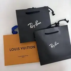 Louis Vuitton, Ray-Ban ショップ袋 3枚のサムネイル