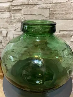 貴重　大人気　アンティーク デミジョンボトル VIRESA社製　フラワーベース アンティーク ”VIRESA” ガラスボトル（デミジョンボトル）.a