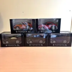 トヨタ　86　プルバックカー　非売品　６色セット Amazon | ミニカー トヨタ 86 ハチロク 後期 ブラック プルバックカー
