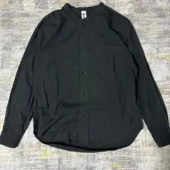 【MHL】バンドカラー長袖シャツ/M/ブラック/マーガレットハウエル/727のサムネイル