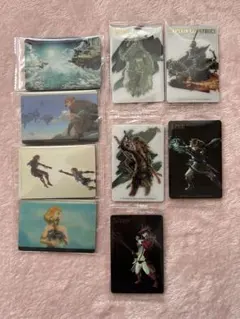 ゼルダの伝説 カードツインウエハース9枚セット