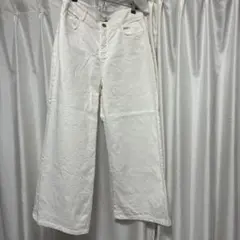 Weekend MaxMara ホワイトデニムパンツ 46のサムネイル