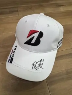 【未使用】ブリヂストンゴルフ 帽子 キャップ 稲見萌音サイン入り