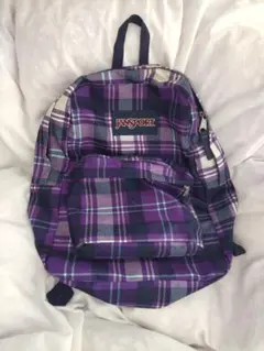 【レア✨️】 JANSPORT スーパーブレイク チェック柄リュック