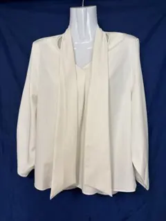 RUIRUE BOUTIQUE ボウタイ長袖ブラウス