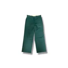 80s Dickies ワークパンツ 874 USA製 グリーン チビダグ
