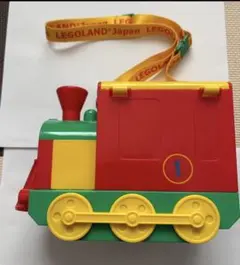 【洗浄済】レゴランド 蒸気機関車 ポップコーンバケット　トレインバケツ