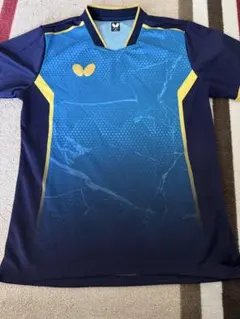 Butterfly 卓球ウェア 青/黄