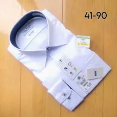 LES MUES ノンアイロンコットンドレスシャツ【L】