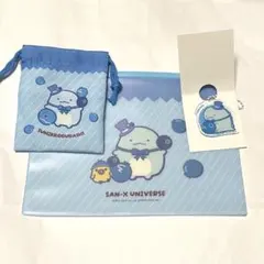 サンエックス とかげ ファスナーケース プチ巾着 アクリルキーホルダーのサムネイル