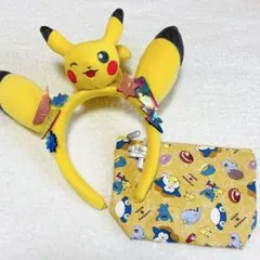ピカチュウ カチューシャ ユニバーサルスタジオジャパン　USJ ミスド　ポーチのサムネイル