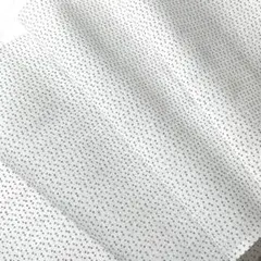 麻　化繊　小紋生地　東レ　3m 生地　【D0047】