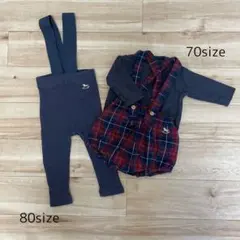 オーバーオール 80