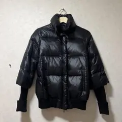 セオリープチ　ブラックダウンジャケット ショート