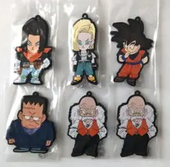 ドラゴンボール　一番くじ　F賞 ラバーマスコット　５種６個
