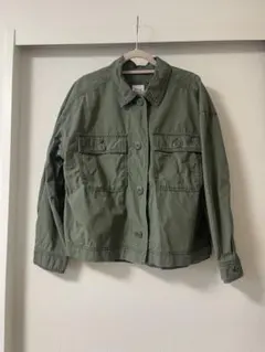 GAP ミリタリージャケット XS オリーブグリーン