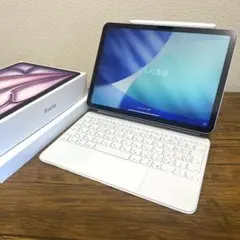 【ペン付き】11インチ iPad Air M3 Wi-Fi + 純正キーボード