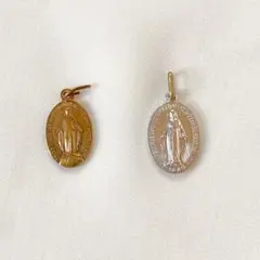 奇跡のメダイ マリア フランス教会 パリ チャーム 2個セット