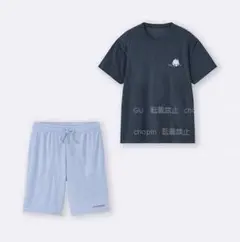 GU【新品未使用タグ付】ドライパイルセット　ちいかわ　CHIIKAWA　ハチワレ