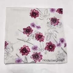 nicolai bergmann ニコライバーグマン　ハンカチ 花柄