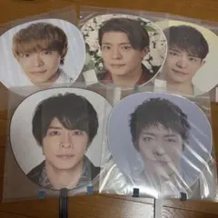 King & Prince Number_ 岸優太　うちわ セット