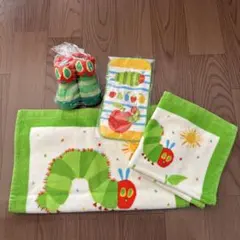 【新品】はらぺこあおむし タオルセット