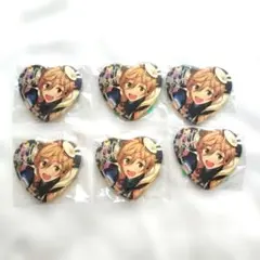 HoneyWorks ヒロインたるもの 涼海ひより ハート型缶バッジ 6点セット