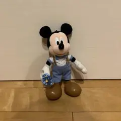 ミッキー ブルーエバーアフター ぬいぐるみバッジ